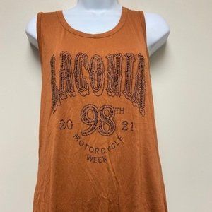 Laconia Bike Week 2021 98th Annual Motorcycle Tank - NWT - Medium‎